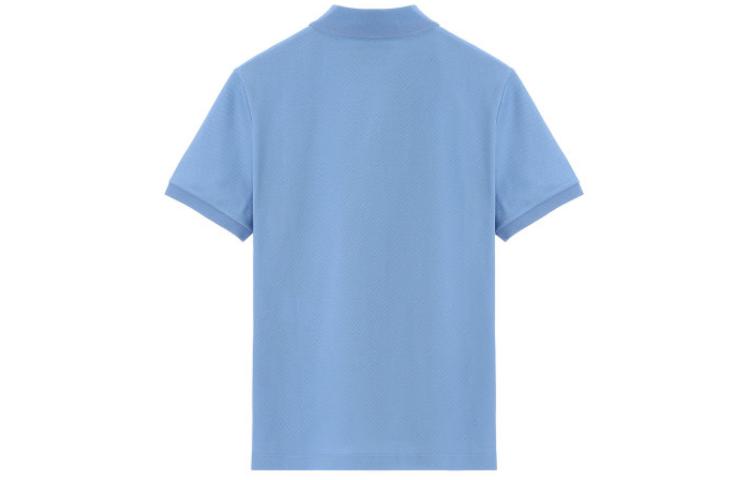 Gucci Ribbon Shield Short Sleeve Polo Shirt For Men Blue 408322-X7333-4907
