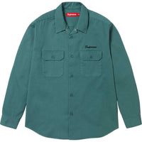 Supreme Our Lady Work Shirt 'Teal' SUP-SS24-181