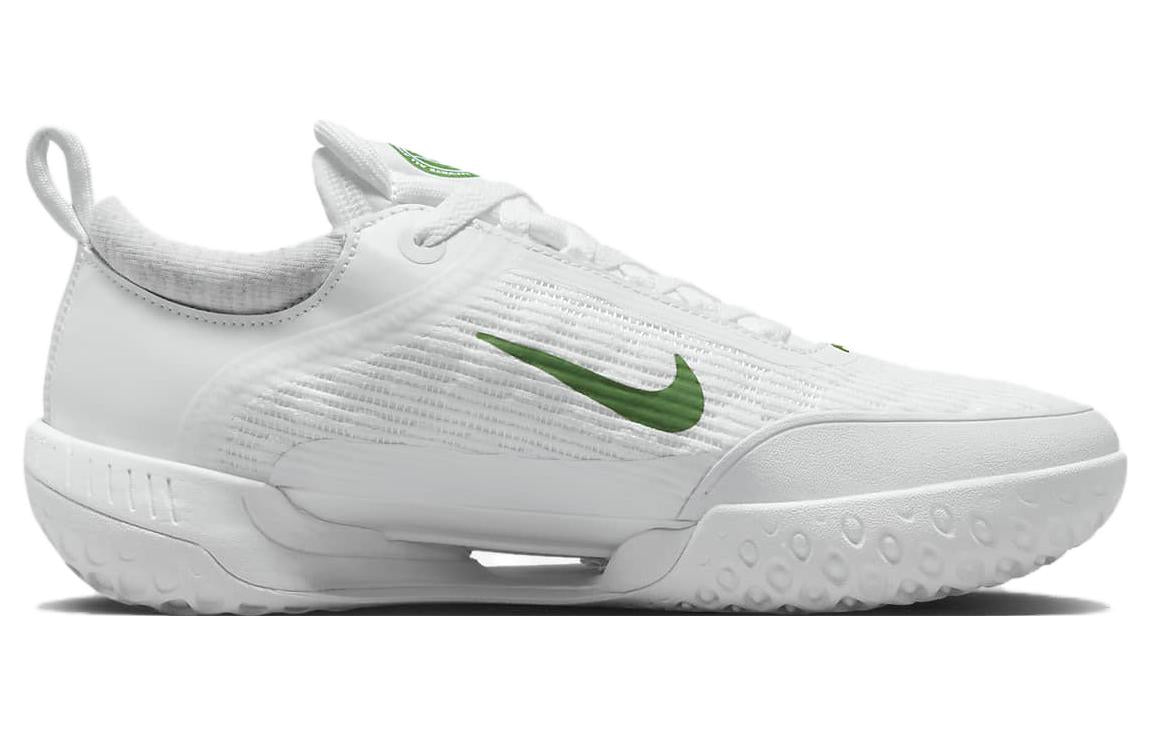 (WMNS) Nike Court Air Zoom NXT Hard Court Tennis Shoes 'White Kelly Green' DV3282-102