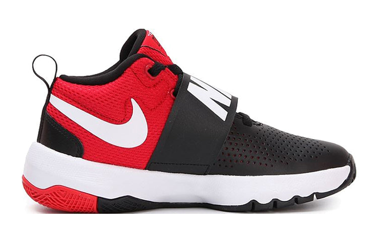 (GS) Nike Team Hustle D8 'Black University Red' 881941-004
