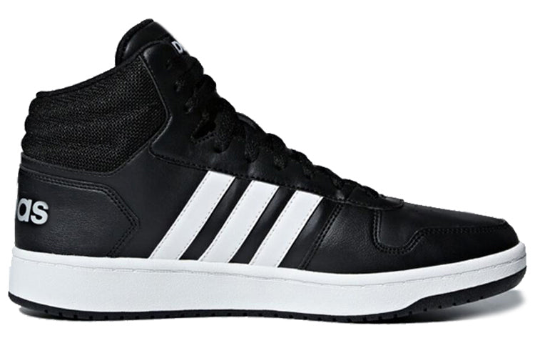 adidas Hoops 2.0 Mid 'Black White' BB7207
