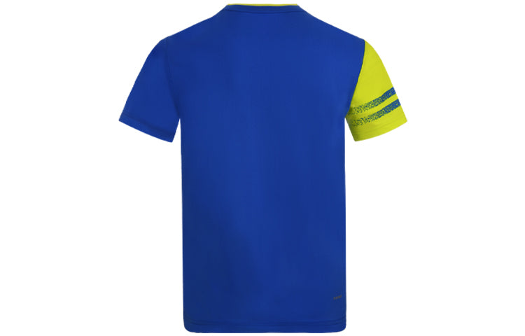 Li-Ning Badminton Series Quick Dry Training Tournament T-Shirt 'Crystal Blue' AAYS071-3