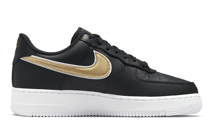(WMNS) Nike Air Force 1 '07 Essential 'Black Metallic Gold' DD1523-001