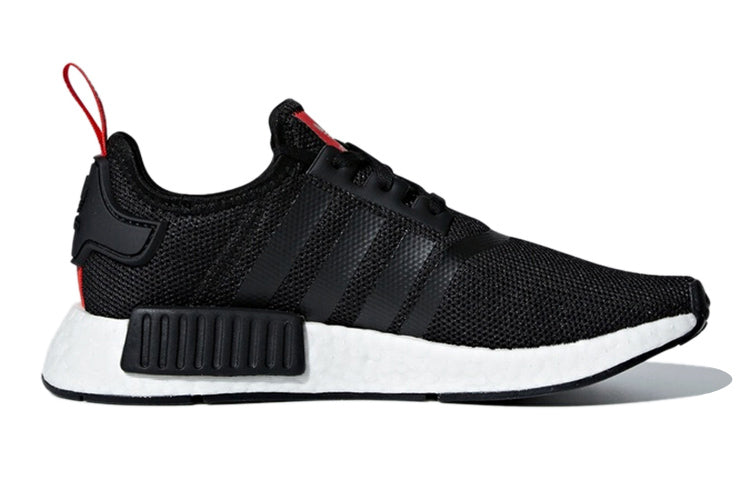 (GS) adidas NMD_R1 J 'Black Scarlet' B42087