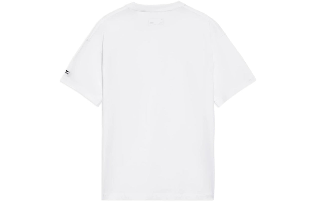 Li-Ning Beach Graphic Loose Fit T-shirt 'White' AHSS327-1