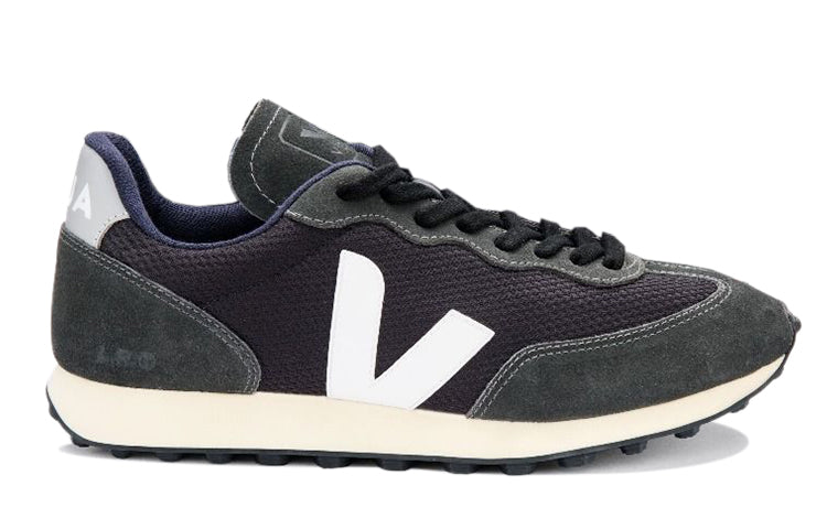 Veja Rio Branco Lace-Up Sneakers 'Black' RB0102367