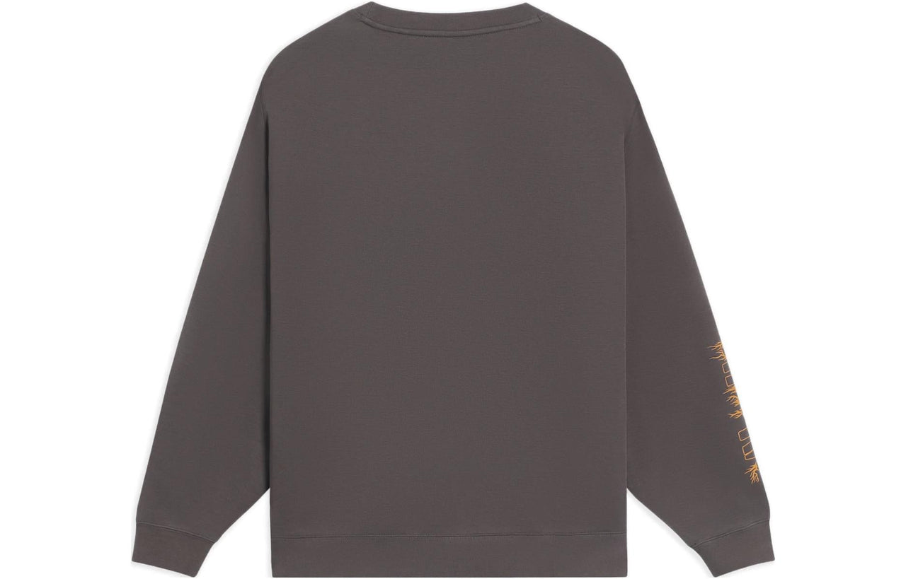 Li-Ning BadFive Pullover Sweater 'Dark Brown' AWDS653-7