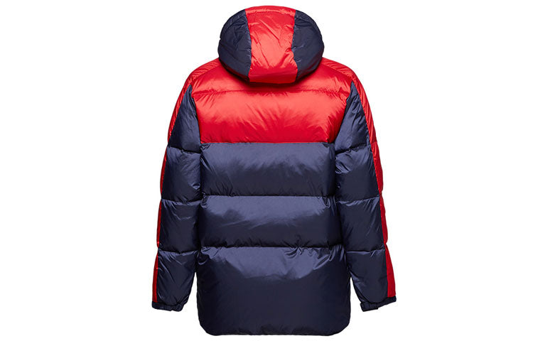 Converse Winter Down Fill Puffer Jacket 'Navy Red' 10008049-A03