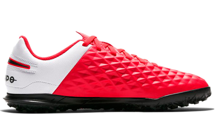 (GS) Nike JR LEGEND 8 Club TF Turf LASER CRIMSON 'White Red' AT5883-606