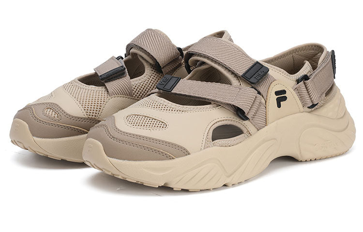FILA FUSION Conch Sandals ''Beige Black' T12M321401FMA