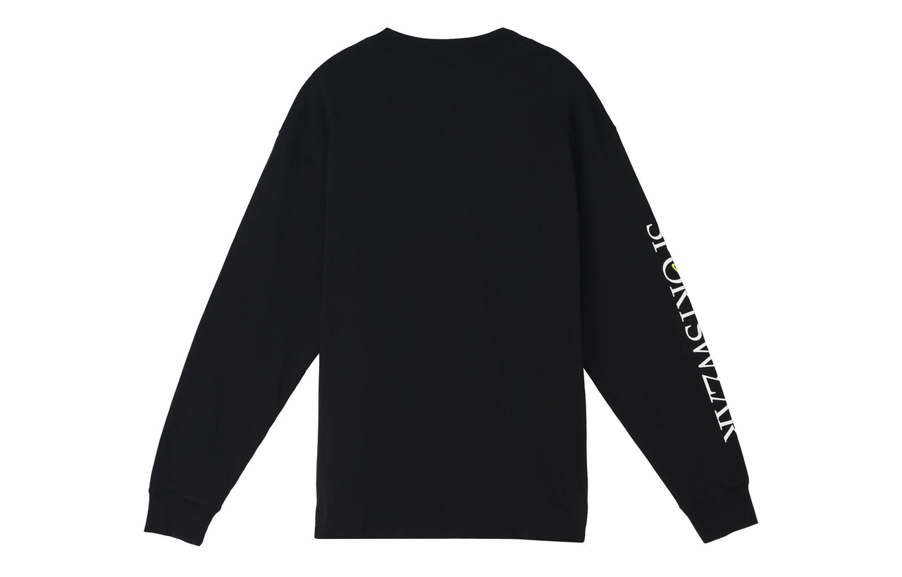 Nike Sportswear Printing Knit Round Neck Sports Black CZ4660-010