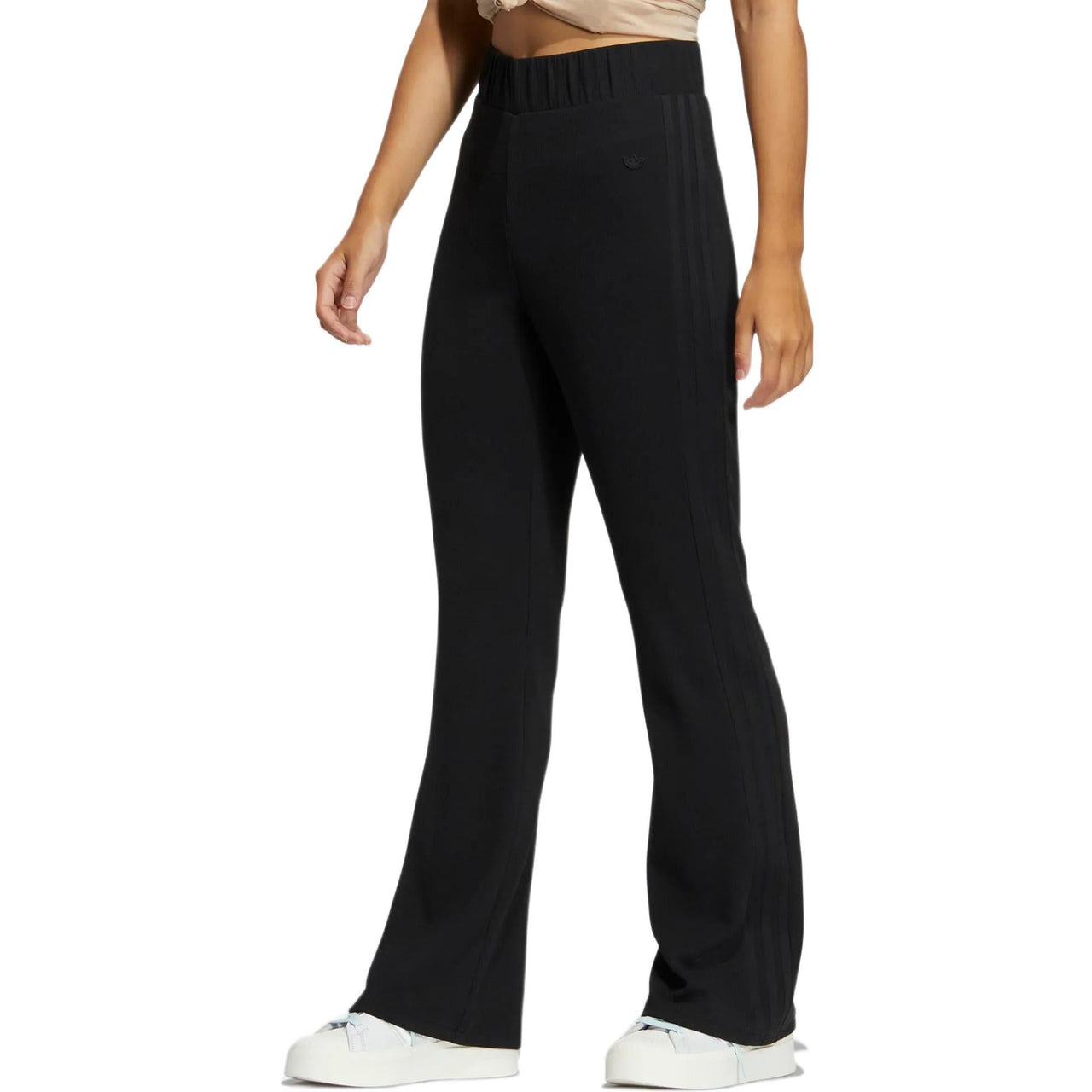 (WMNS) adidas Originals Flare Trousers 'Black' HY1359
