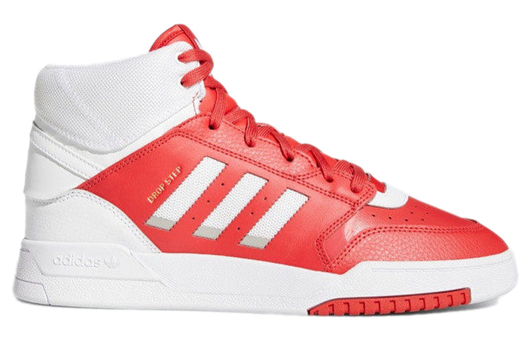 adidas originals Drop Step 'White Red' EF7138