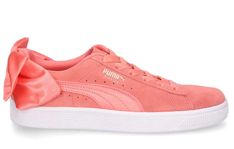 (WMNS) PUMA Suede Bow 'Shell Pink' 367317-01