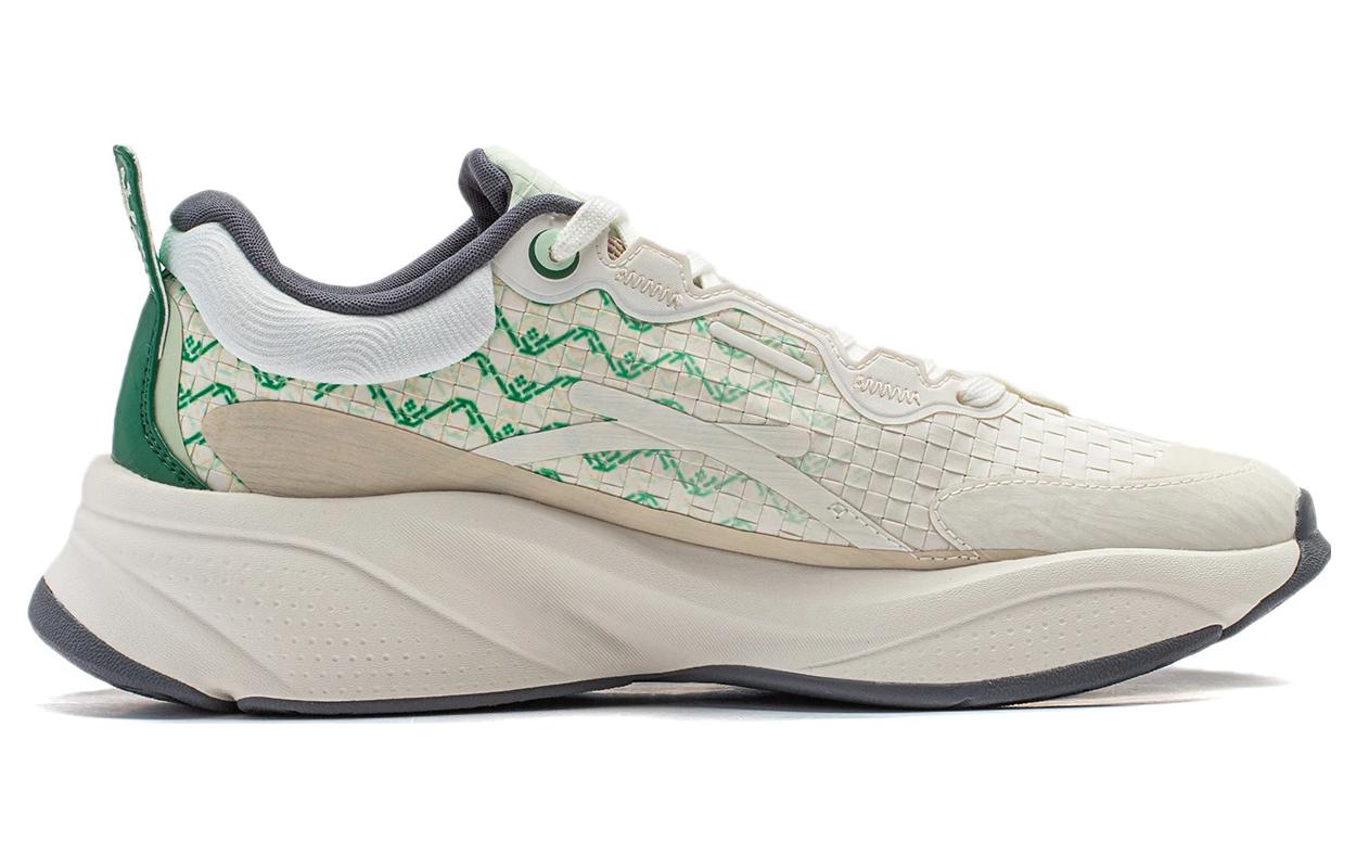 Li-Ning Soft 'White Green Tan' AGLT051-5