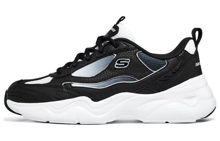 (WMNS) Skechers DLITES Airy 3.0 'Black White' 896075-BKW