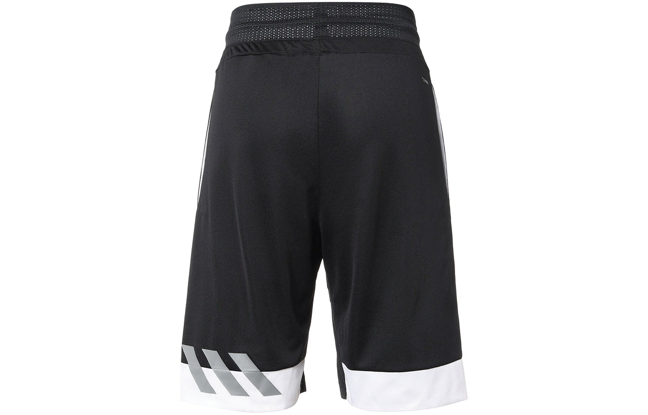 adidas C365 Short Contrasting Colors Basketball Sports Shorts Black DZ5819