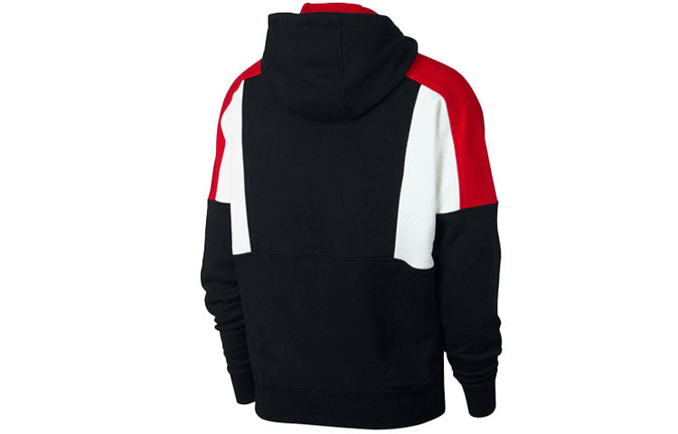 Nike Casual Sports Splicing Contrasting Colors Jacket Black AQ2066-010