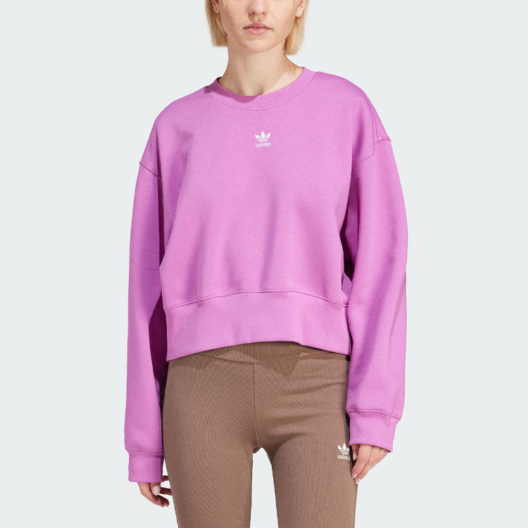 (WMNS) adidas Adicolor Essentials Crew Sweatshirt 'Pink' IR5975