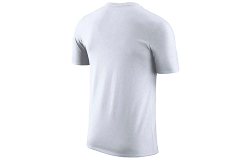 Nike Lakers LeBron James Crown LOGO Short Sleeve White CJ4737-100