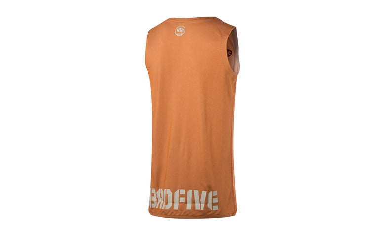 Li-Ning BadFive Logo Basketball Jersey 'Orange White' AAYQ007-7
