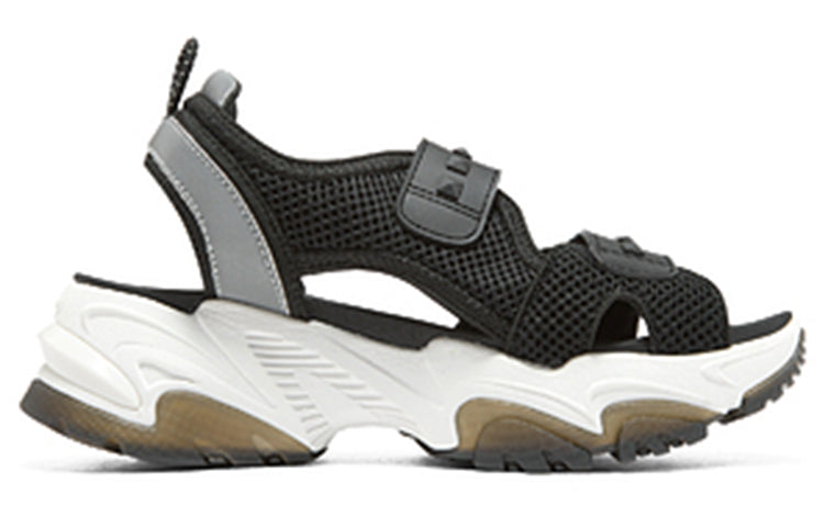(WMNS) Skechers D'Lites 119310-BLK