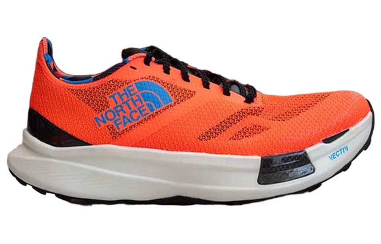 THE NORTH FACE Vertic Pro Athlete Mens Trail Running Shoes 'Solar Coral Optic Blue' 819B-OIG