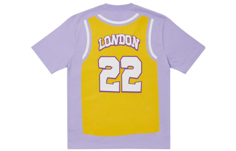 Palace SS22 Vest T-Shirt 'Purple' P22TS442