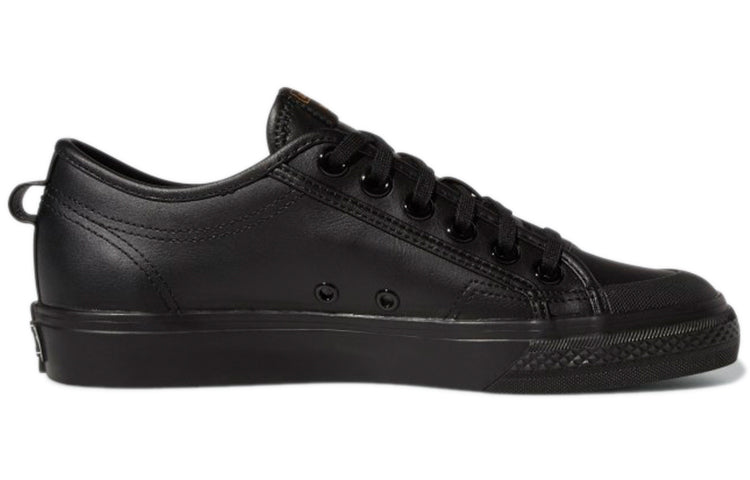 (WMNS) adidas Originals Nizza Trefoil 'Carbon Black Gold' H01129