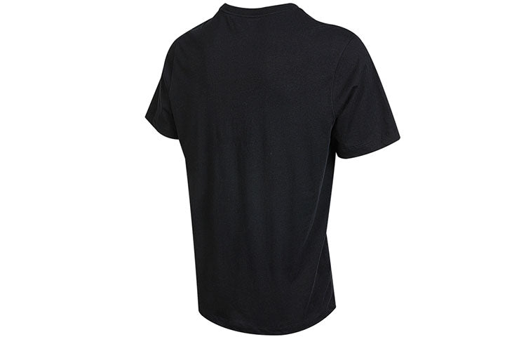 Men's Nike Cartoon Printing Cozy Round Neck Casual Short Sleeve Black T-Shirt DN3004-010
