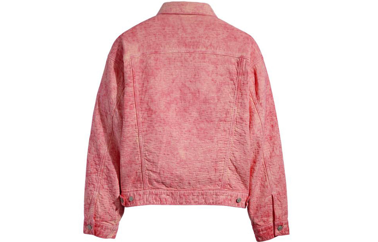 Stussy x Levi's Dyed Jacquard Jacket 'Pink' A5216-0000