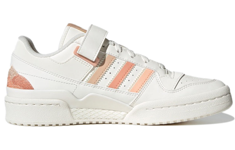 (WMNS) adidas Originals Forum Low 'White Light Brown Dark Brown' GV8345