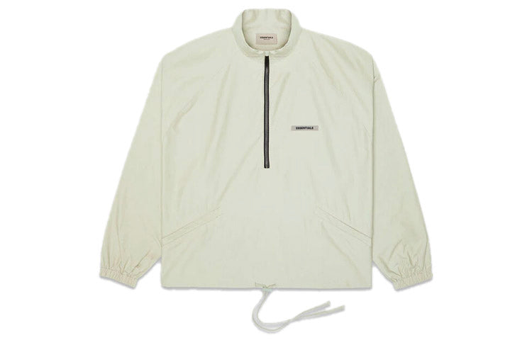 Fear of God Essentials FW20 Half Zip Track Jacket 'Sage' 0202250500025012