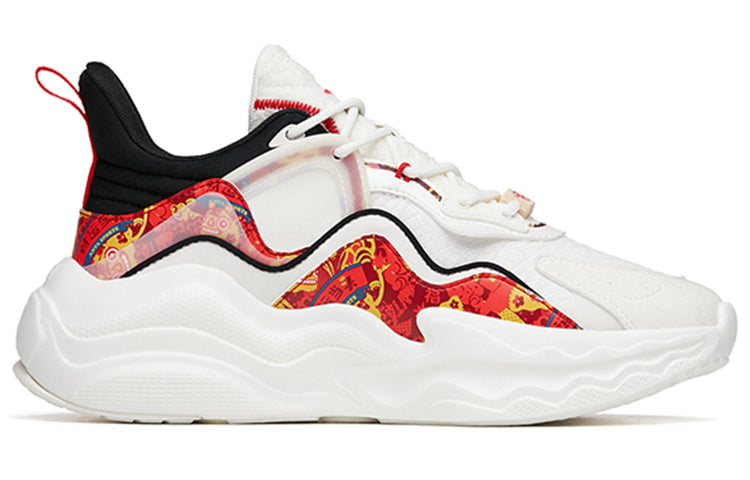 (WMNS) ANTA x Emperor Mix 4 'White Black Red' 122218812-7