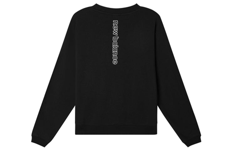(WMNS) New Balance Letters Graphic Print Top 'Black Pink' AWT12331-BK