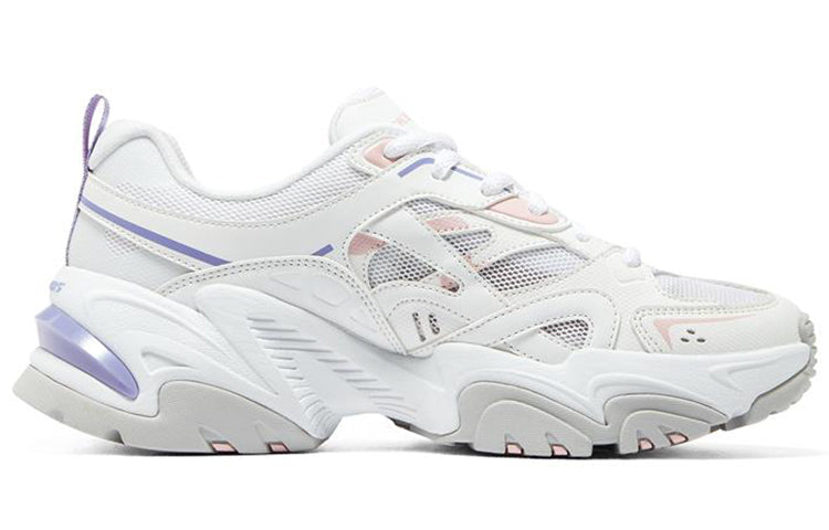 (WMNS) Skechers Stamina V2 'White Pink Purple' 896093-WPRP