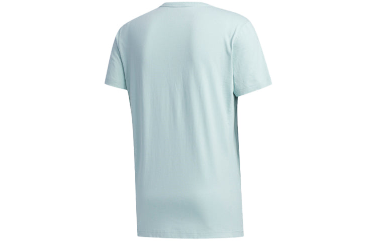 adidas neo M C+ TEE Sports Round Neck Short Sleeve Green FP7463