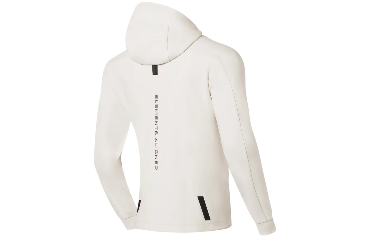 Li-Ning Training Logo Printing Jacket 'Cream White' AWDS627-9