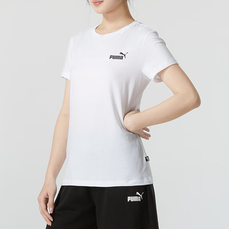 (WMNS) PUMA SS24 Sportswear T-shirt 'White' 630561-02