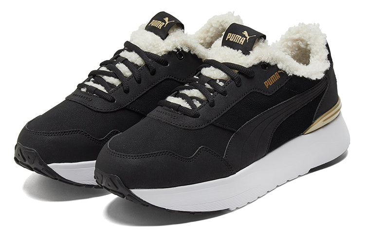 (WMNS) PUMA R78 Voyage Running Shoes Black 382719-01