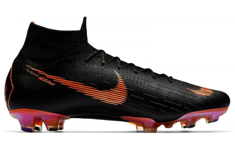 Nike Mercurial Superfly 6 Elite FG 'Black Total Orange' AH7365-081
