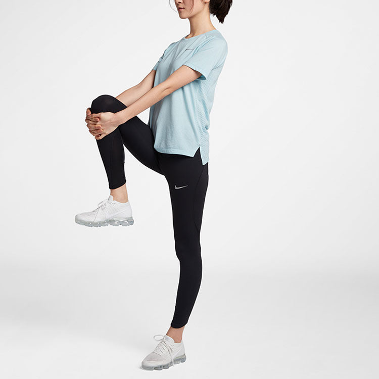 (WMNS) Nike Epic LUX Luxury Tight 'Black White' 890306-010