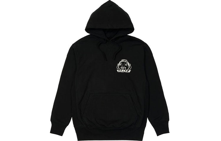 Palace X Evisu FW21 Tri-Godhead Hoodie 'Black' P21EVHD001