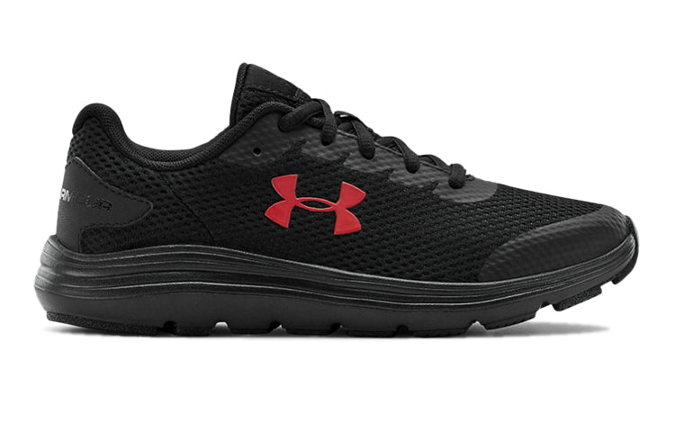 (GS) Under Armour Surge 2 'Black Red' 3022870-005