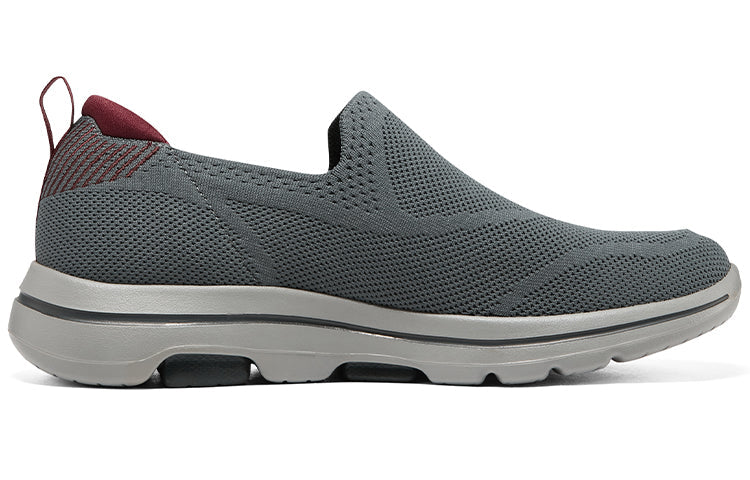 Skechers Go Walk 5 'Charcoal Red' 216038-CCRD