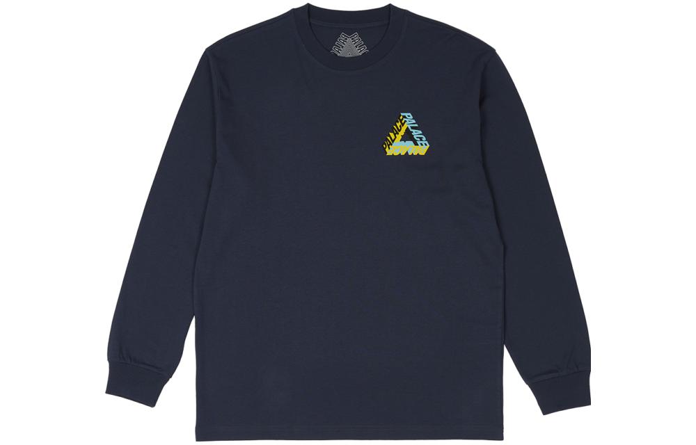 Palace P-3D Longsleeve 'Navy' P25LS019