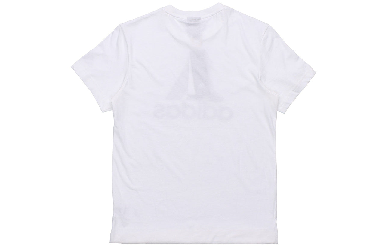 adidas M GFX T BOL INF Camouflage Sports Short Sleeve White FT2816