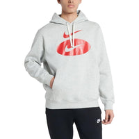 Nike Sportswear Swoosh League Fleece Pullover Hoodie 'Light Grey Heather' DM5458-050