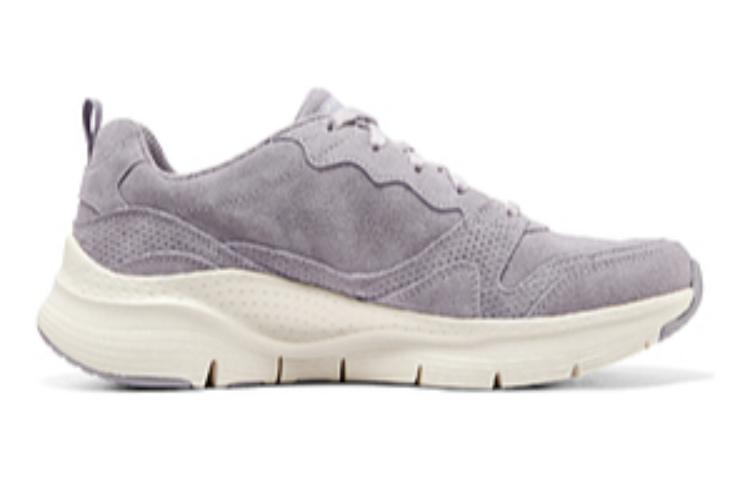 (WMNS) Skechers Arch Fit 'Grey' 149729-LAV