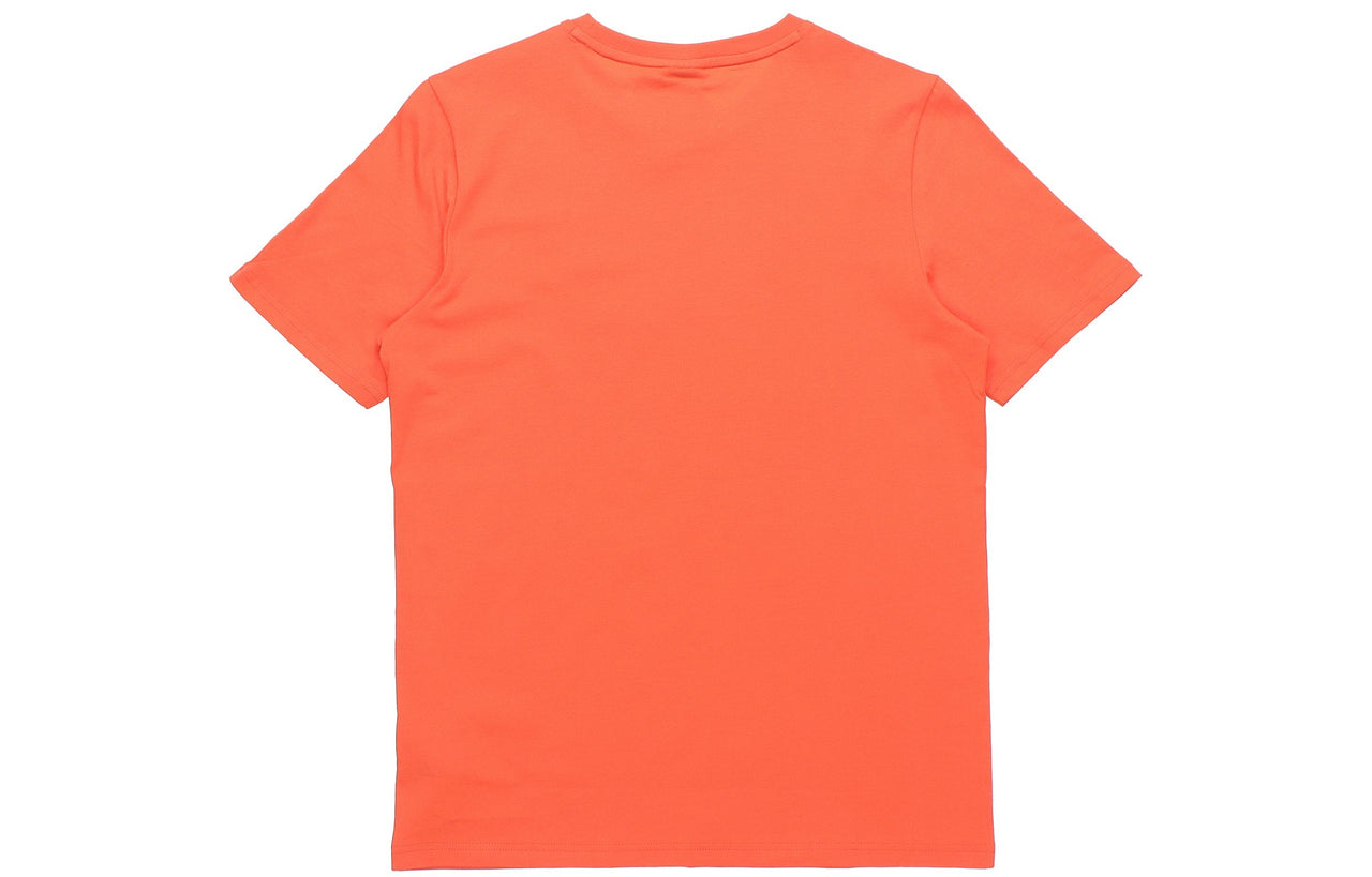 PUMA Classics Logo T-Shirt 'Orange White' 532280-79